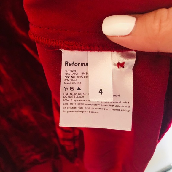 💥 SOLD ON Ⓜ️💥 Reformation Peri Dress NWT!! - Picture 9 of 10